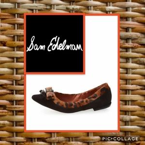 Sam Edelman Hera Leopard Mohair Size 6 (Like New)